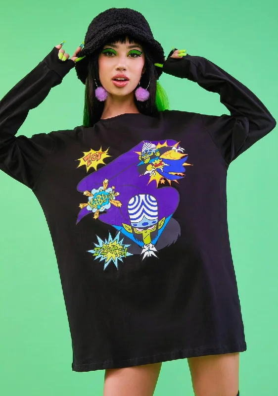 Women's Evening Wear for Special Occasions Evilest Of Evils Oversized Graphic Tee