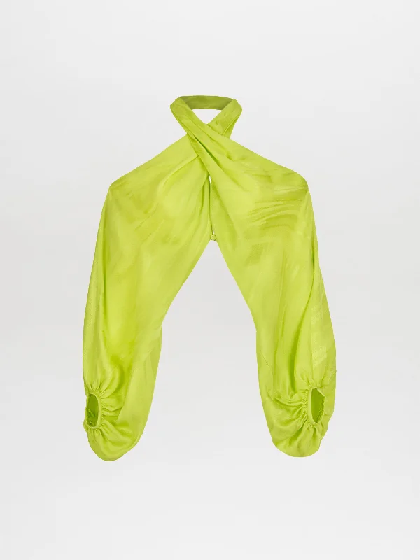 Women's Formal Apparel Juno Blouse Verde Lime