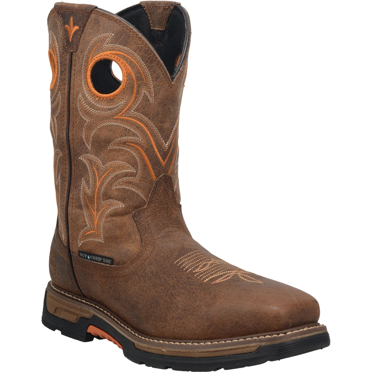 Men's Durable Shoes Dan Post Men's Storms Eye Waterproof Composite Toe Work Boot | DP59414