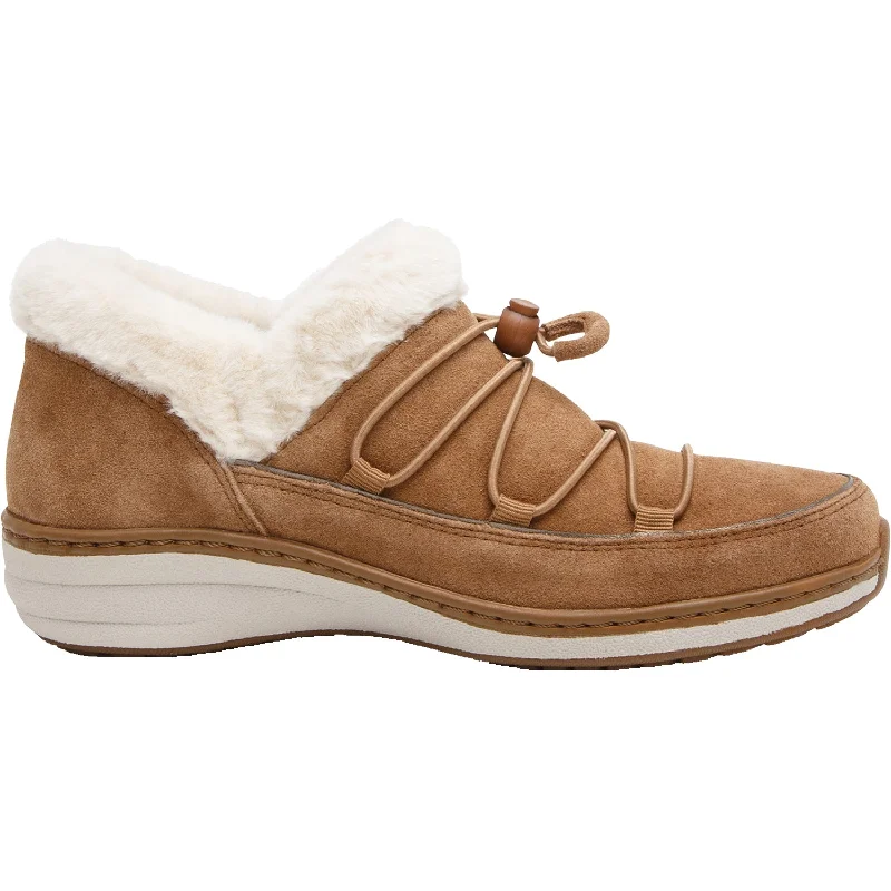 Men's Energy-Return Boots Women's Aetrex Chrissy Cognac Suede