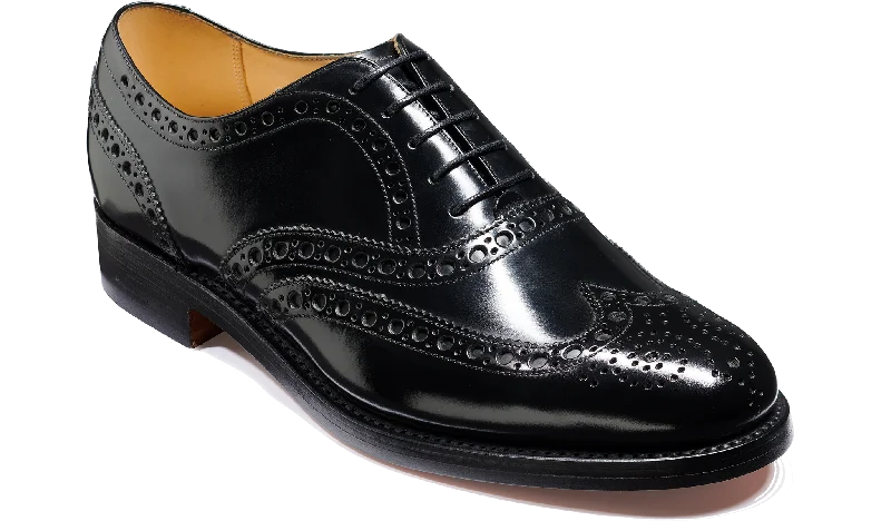 Men's Stylish Boots Padstow - Black Hi-Shine