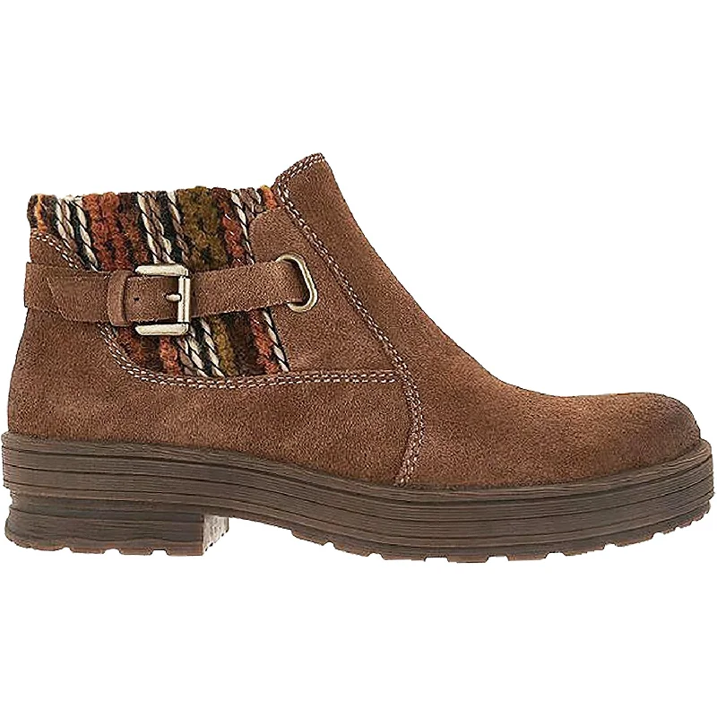 Men's Elegant Boots Women's Earth Tate Carob Suede