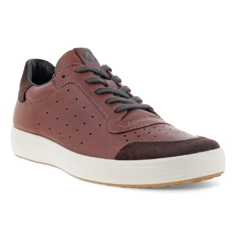 Men's Versatile Boots Ecco Soft 7 Sneaker Coffee Men's