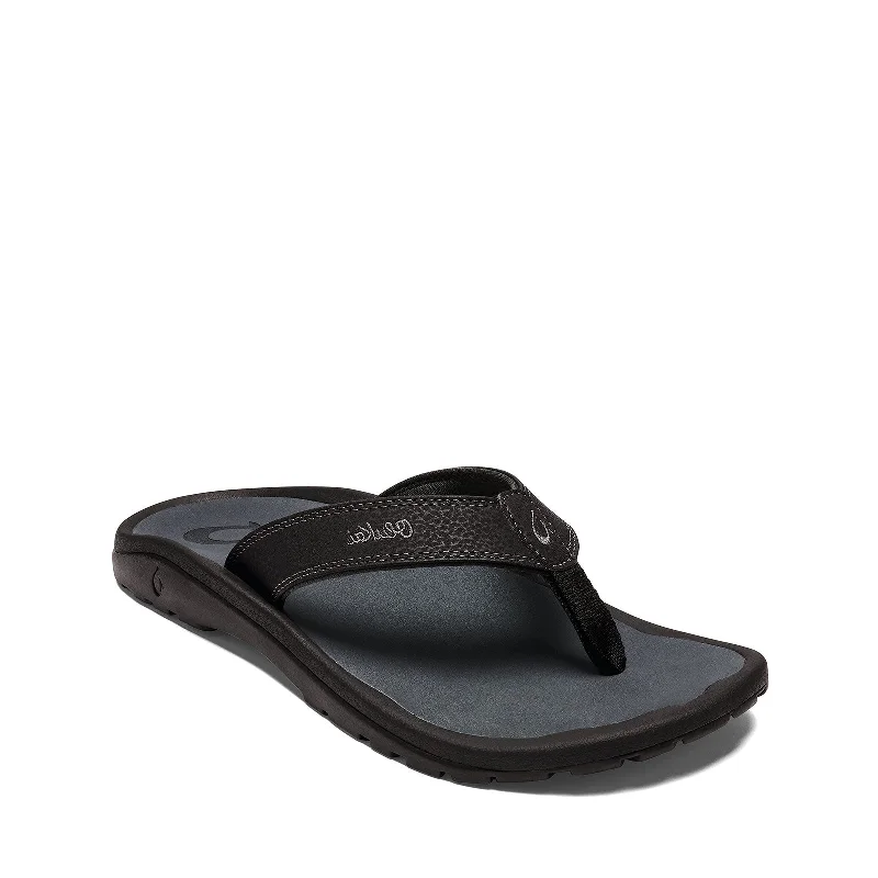 Men's Odor-Resistant Boots OLUKAI Ohana Men's Beach Sandals,Lightweight Black/Dark Shadow Men's Odor-Resistant Boots OLUKAI Ohana Men's Beach Sandals,Lightweight Black/Dark Shadow