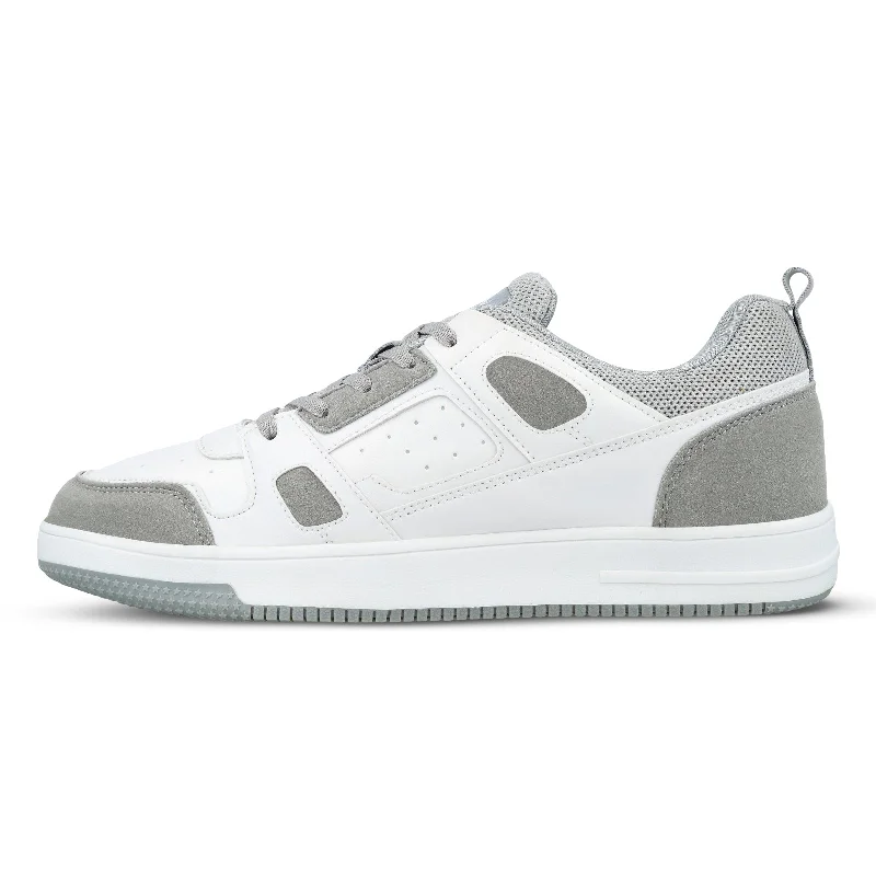 Comfortable Shoes For Men Men's Casual Sneakers - WY3344 White Grey