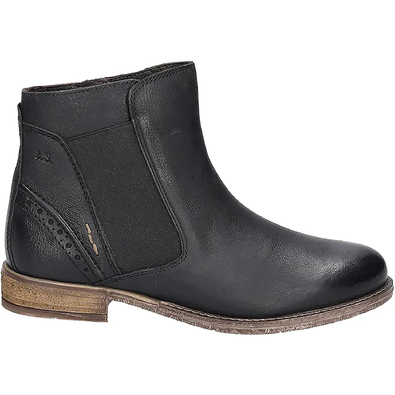 Men's Adaptive Fit Boots Women's Josef Seibel Sienna 35 Black Leather