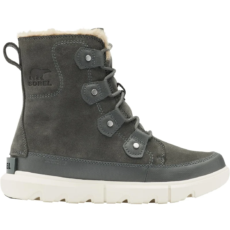 Men's Classic Shoes Women's Sorel Explorer II Joan Grill/Fawn Suede