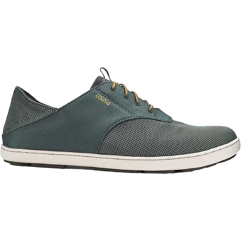 Men's Premium Shoes Men's OluKai Nohea Moku Wind Grey Canvas/Mesh