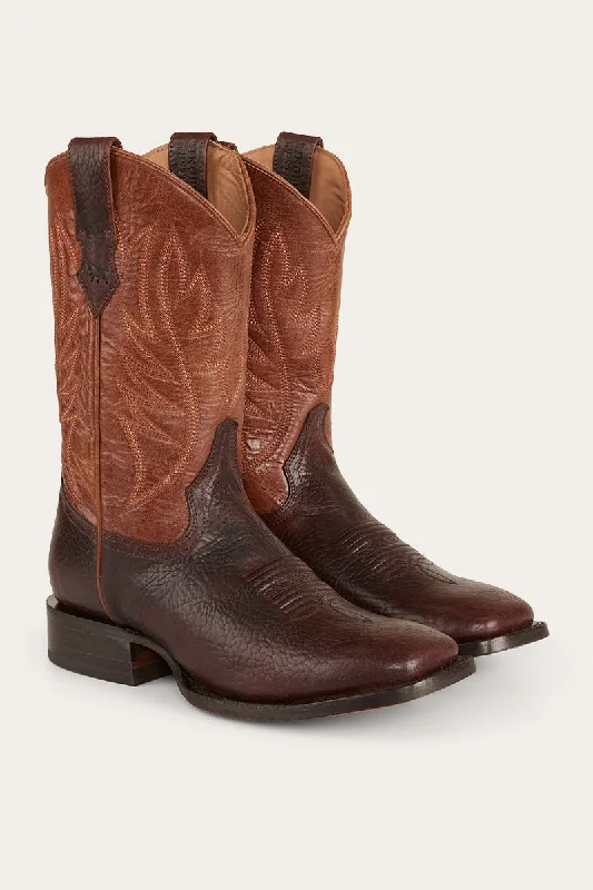 Men's Temperature-Regulating Shoes Longreach Mens Boot - Cognac