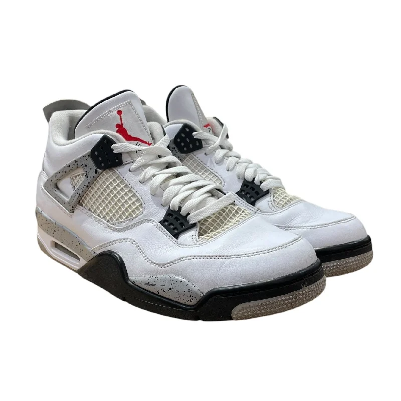 Men's Waterproof Boots Jordan/Hi-Sneakers/US 11.5/SLV/RETRO 4 OG