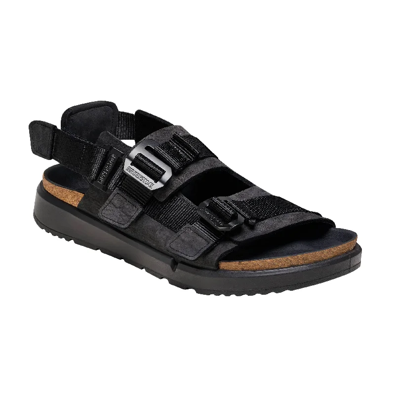 Men's All-Day Wear Shoes Shinjuku Black Natural Leather/Textile