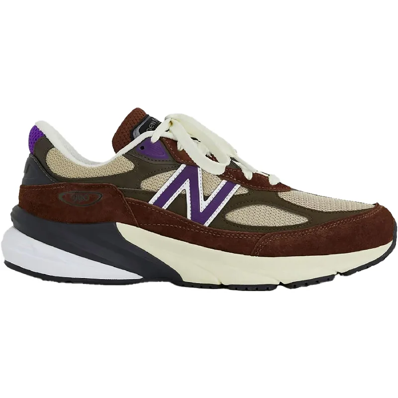 Men's Casual Boots Unisex New Balance U990OP6 Rich Oak Suede/Mesh