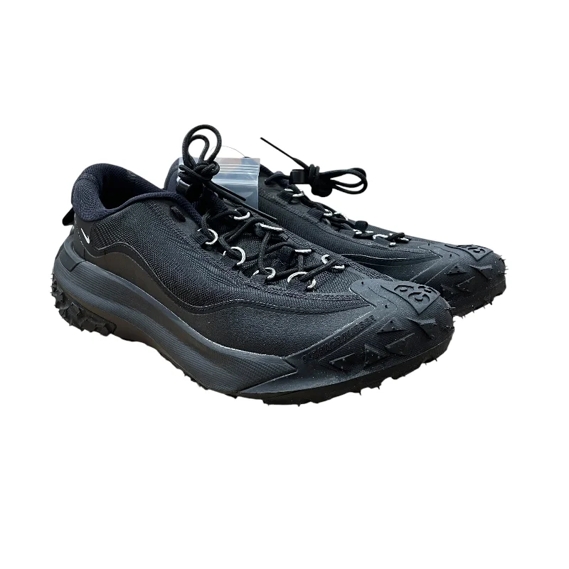 Men's Classic Boots NIKE ACG/COMME des GARCONS/Low-Sneakers/US 10/BLK/