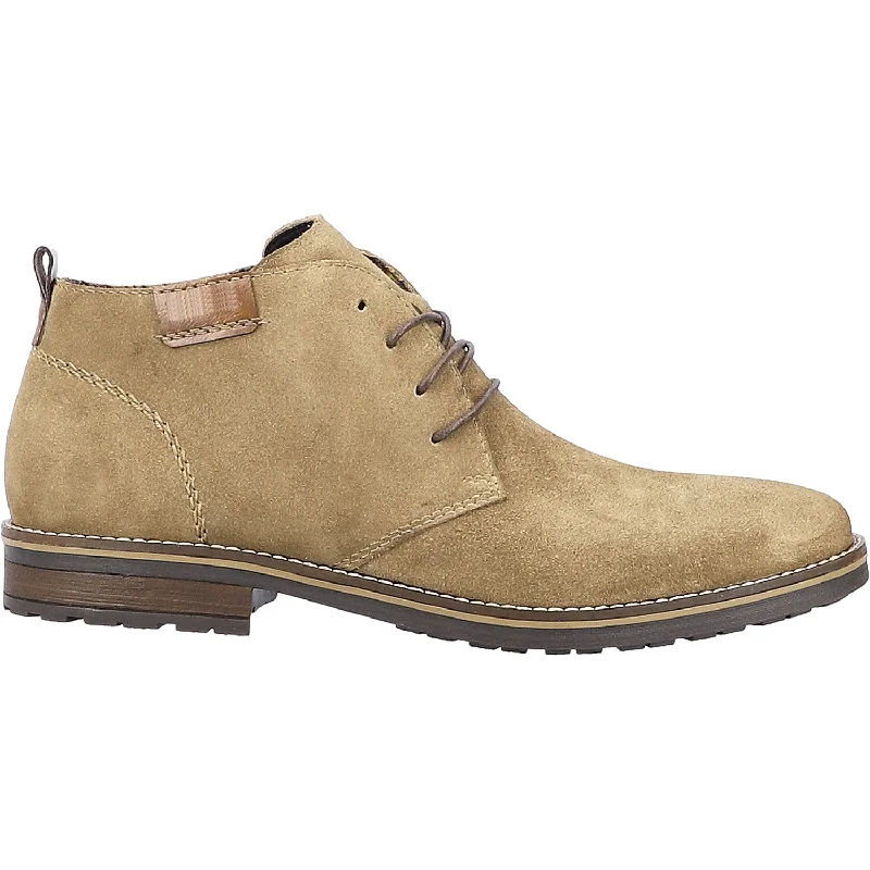 Clearance Sale On Men's Shoes Men's Rieker 33206-26 Elias 06 Pfeffer/Wood Suede