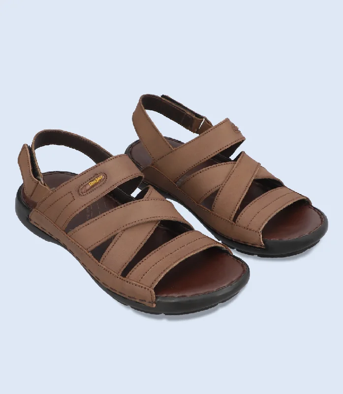 Limited-Time Shoe Discounts On Top Brands BM5855-BROWN-Men Sandal