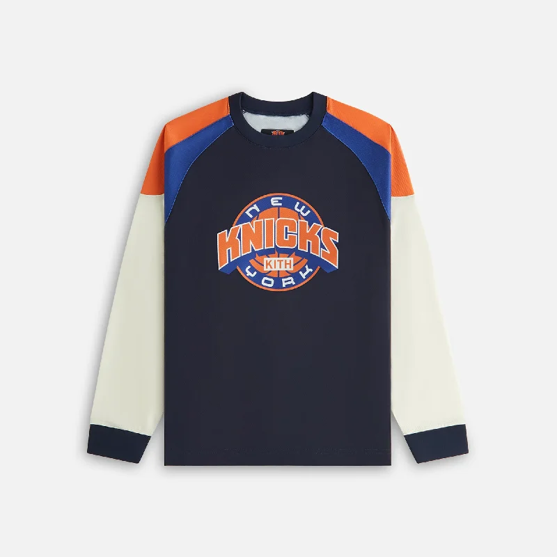 Formal Attire For Women Kith Women for the New York Knicks Ridley Tech Long Sleeve - Nocturnal