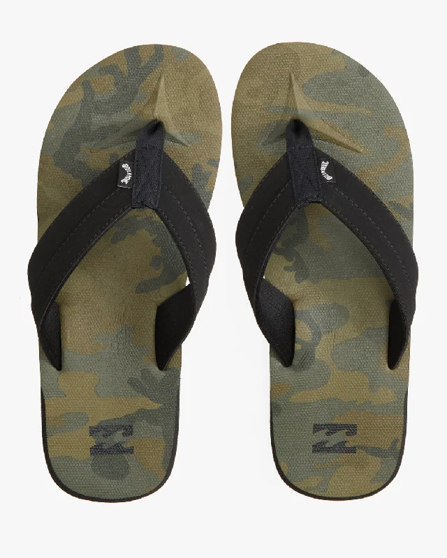 Get The Best Deals On Breathable Shoes Today All Day Impact Print Slip-On Sandals - Military Camo