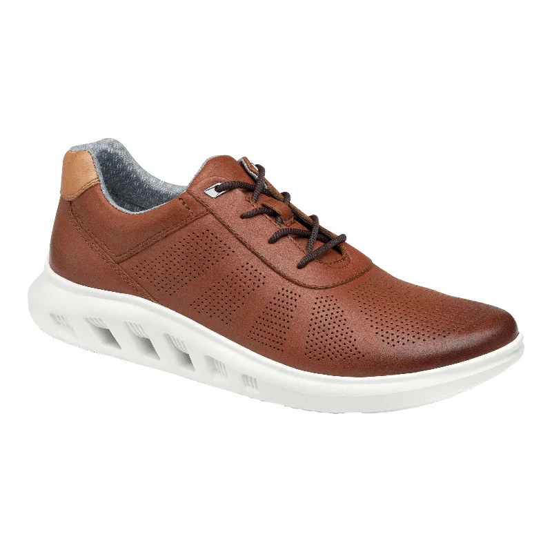 Special Promotion On Comfortable Walking Shoes Johnston & Murphy Activate U Throat Tan Leather Men's Special Promotion On Comfortable Walking Shoes Johnston & Murphy Activate U Throat Tan Leather Men's