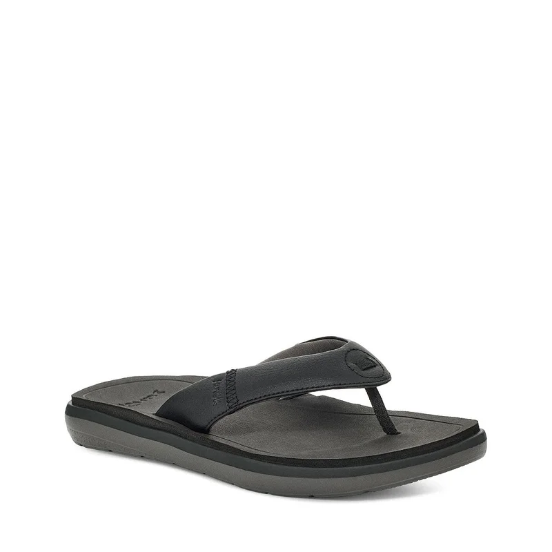 Refresh Your Shoe Collection With Amazing Deals Men's Shoes Sanuk RIPPAH Flip Flop Water-Resistant Sandals 1143290 BLACK Refresh Your Shoe Collection With Amazing Deals Men's Shoes Sanuk RIPPAH Flip Flop Water-Resistant Sandals 1143290 BLACK