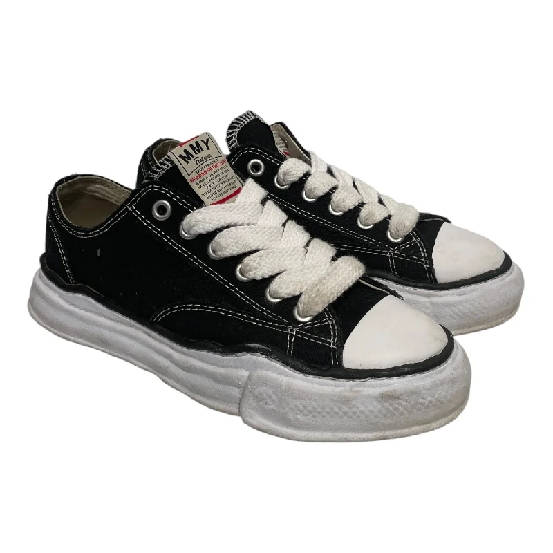 Men's Premium Shoes MIHARA YASUHIRO/Low-Sneakers/EU 40/Cotton/BLK/