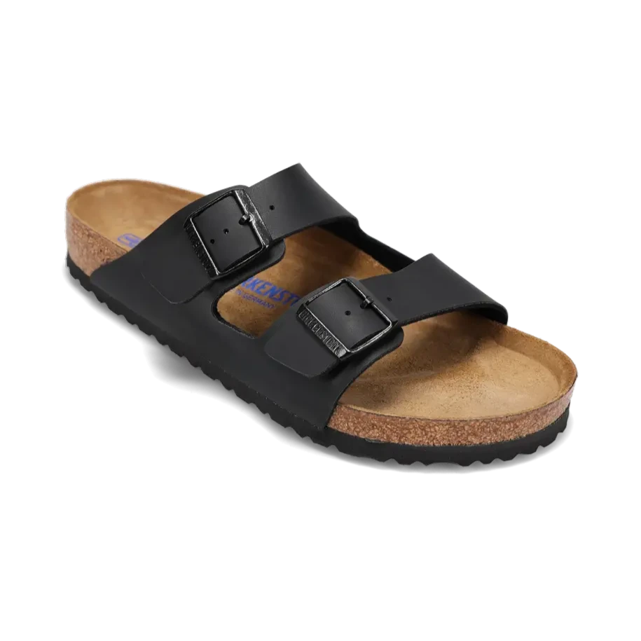 Men's All-Day Wear Boots Men's Arizona Soft Footbed Black Birko-Flor