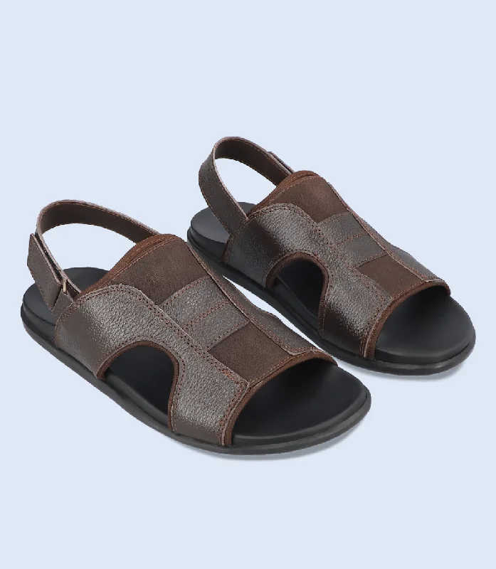 Men's Ergonomic Boots BM5584-Choco-Men Casual Sandal