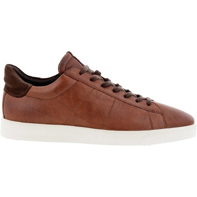 Men's Lightweight Boots Men's Ecco Street Lite Retro Whiskey/Coffee Leather