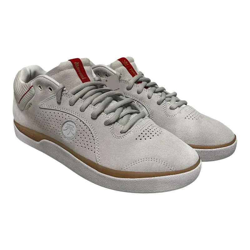 Men's Versatile Shoes adidas/Low-Sneakers/US 11.5/Suede/WHT/Tyshawn x Thrasher