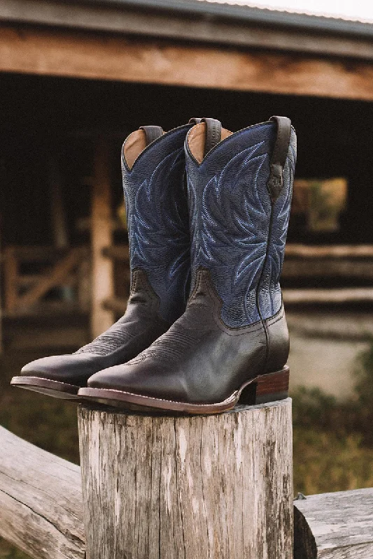 Men's Seamless Design Boots Longreach Mens Boot - Blue