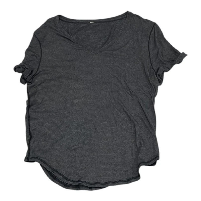 Women's Attire Athletic Top Short Sleeve By Lululemon In Grey