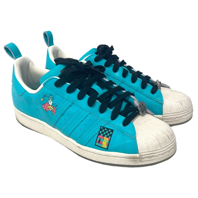 Elegant Shoes For Formal Events adidas/Low-Sneakers/US 10/All Over Print/BLU/SUPERSTAR ARIZONA TEA