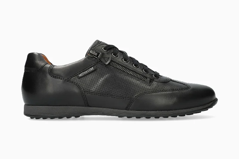 Men's Reinforced Sole Shoes Leon - Black