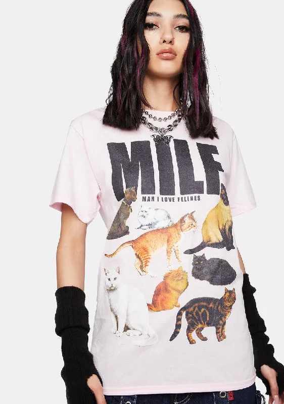 Contemporary Women's Clothing Milf Graphic Tee