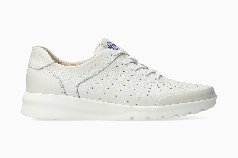 Men's Seamless Design Shoes Waren - White