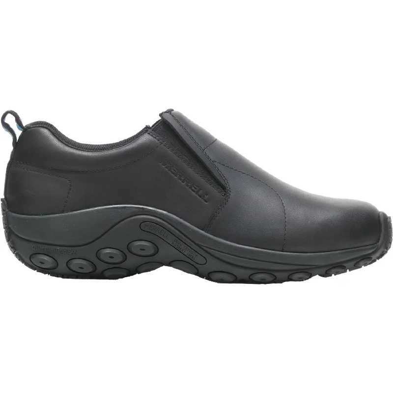 Men's Durable Shoes Men's Merrell Jungle Moc 2 Pro Black Leather