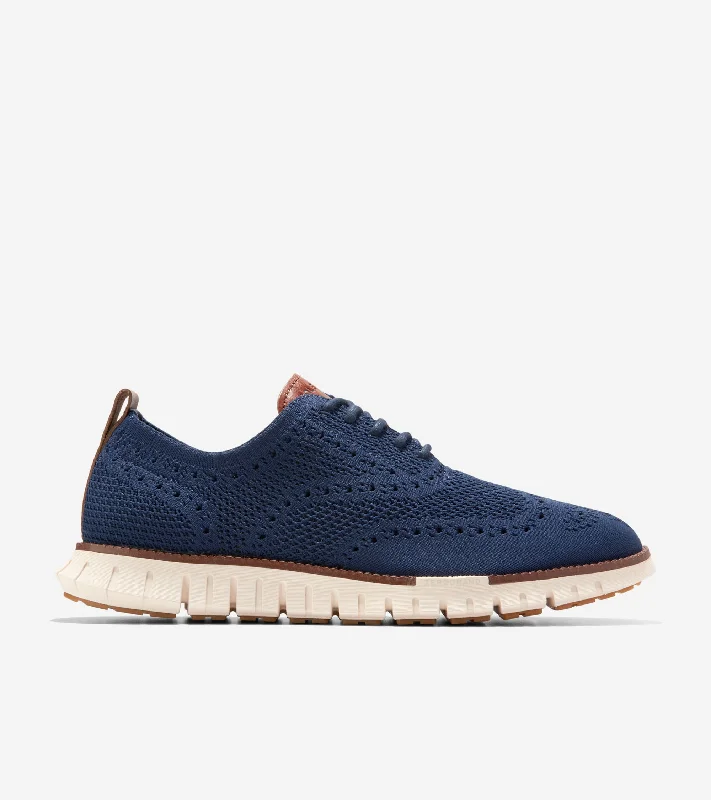 Men's Comfortable Boots Men's ZERØGRAND Remastered Stitchlite™ Wingtip Oxford