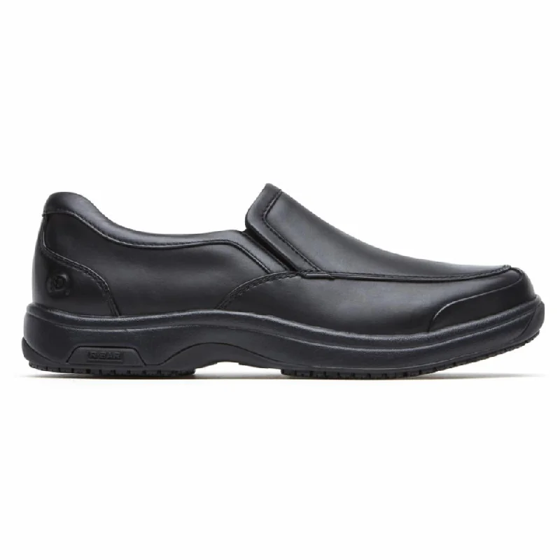 Special Holiday Sale On Premium Shoes Dunham Men's Battery Park Service Slip-On 8000 Service Black D