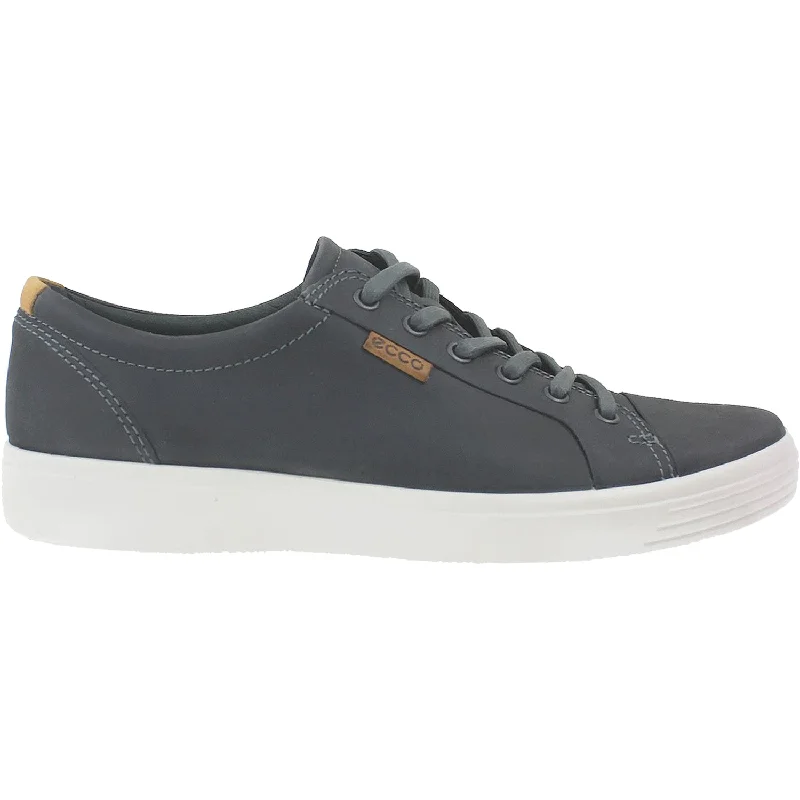 Men's Elegant Boots Men's Ecco Soft 7 Sneaker Titanium Nubuck