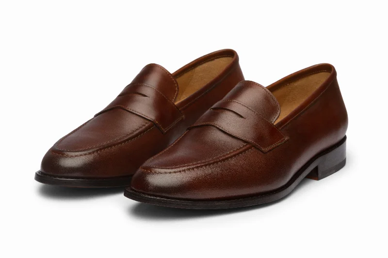 Men's Ultra-Light Boots Penny Loafer - Brown