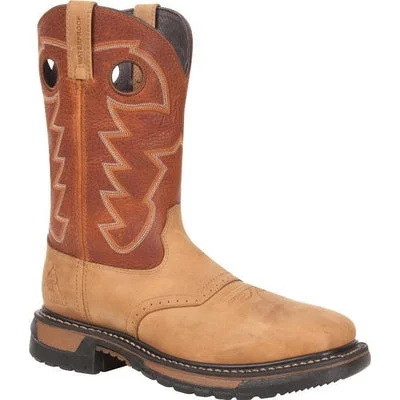 Men's Versatile Boots Men's Rocky Original Ride Waterproof Western Work Boots RKYW039 Men's Versatile Boots Men's Rocky Original Ride Waterproof Western Work Boots RKYW039