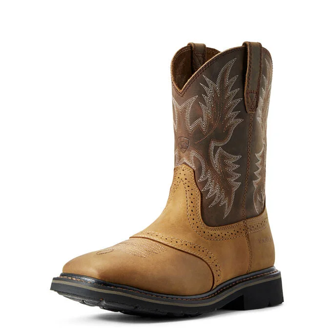 Men's Supportive Boots Ariat Boots: Men's Brown 10010148 Heat-Resistant EH Square Toe Boots Men's Supportive Boots Ariat Boots: Men's Brown 10010148 Heat-Resistant EH Square Toe Boots
