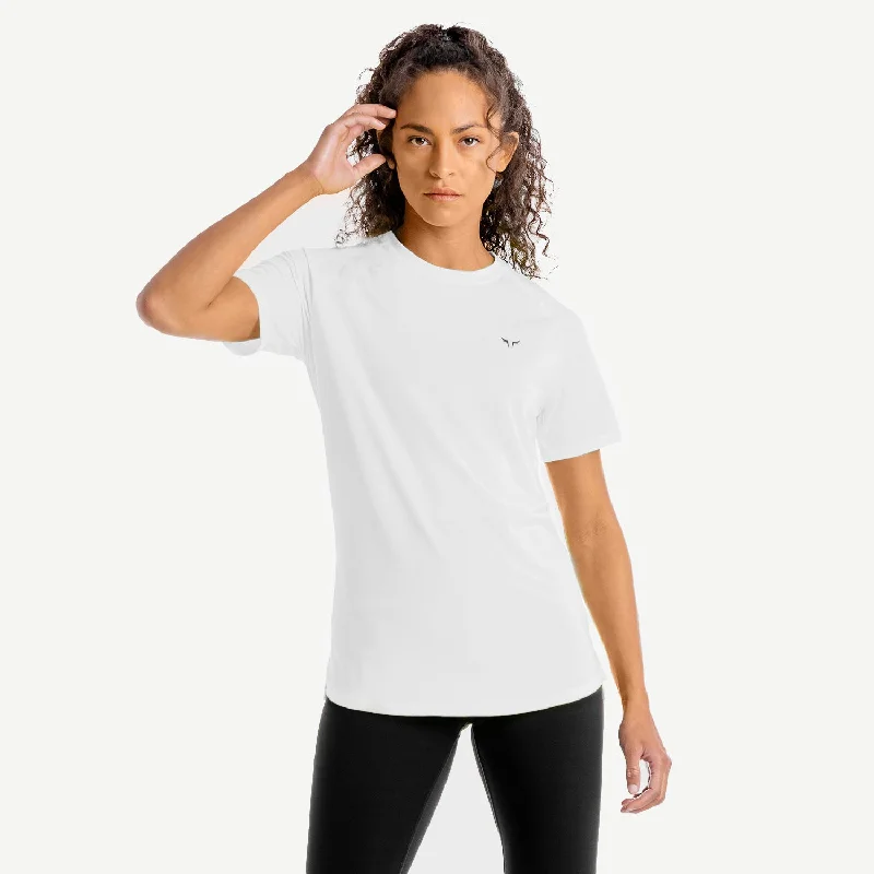 Casual Garments For Women Core Mesh Tee - White