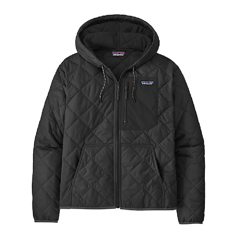 Women's Casual Outfit Patagonia Women's Black Diamond Quilted Bomber Hoody