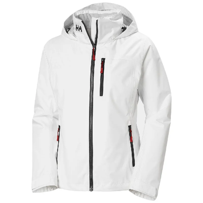 Evening Elegance Helly Hansen Women's White Crew Hooded Midlayer Jacket 2.0