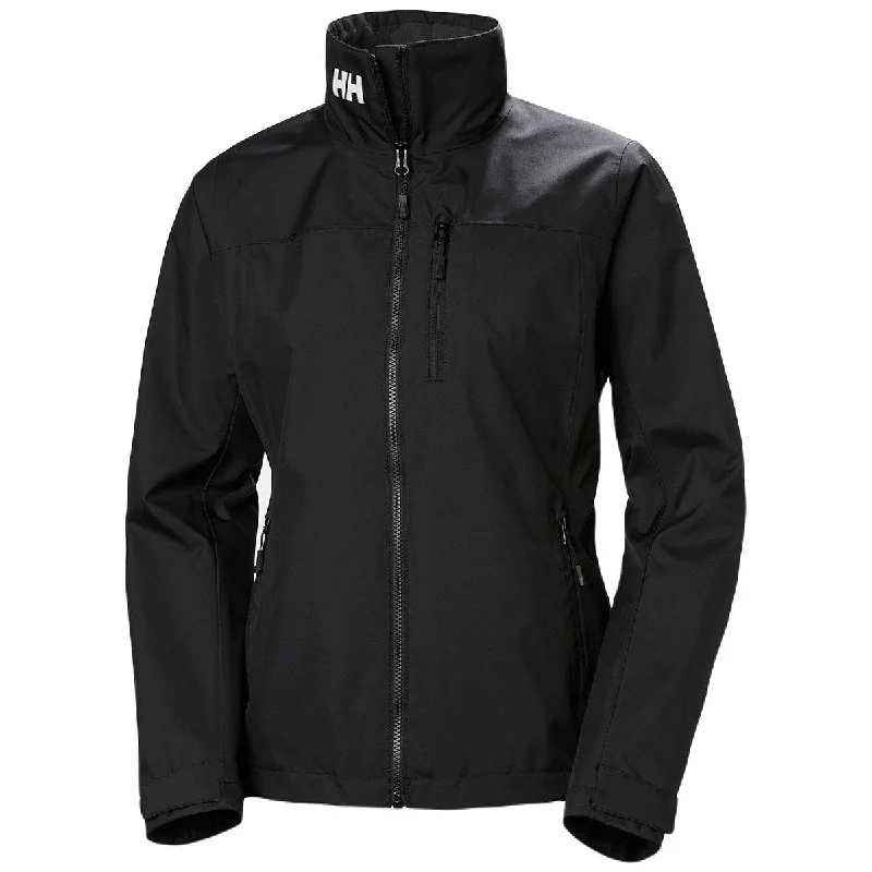 Online Impressions Boutique Helly Hansen Women's Black Crew Jacket 2.0