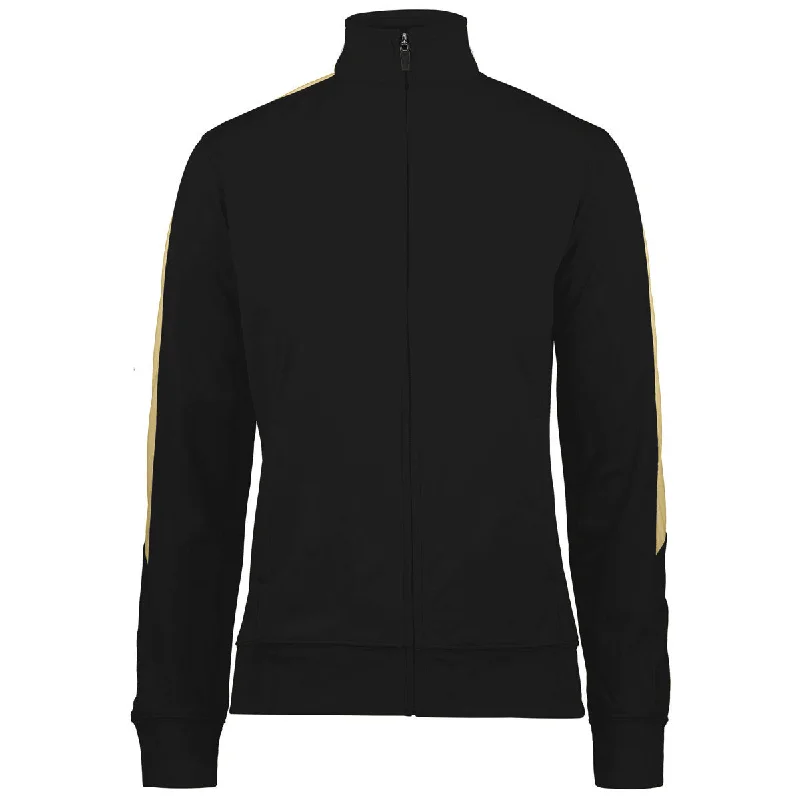 Extreme Clearance Deals Augusta Women's Black/Vegas Gold Medalist Jacket 2.0