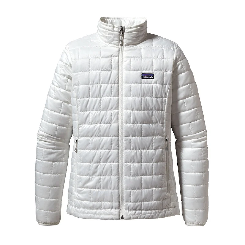 Sale Clothes Online Patagonia Women's Birch White Nano Puff Jacket