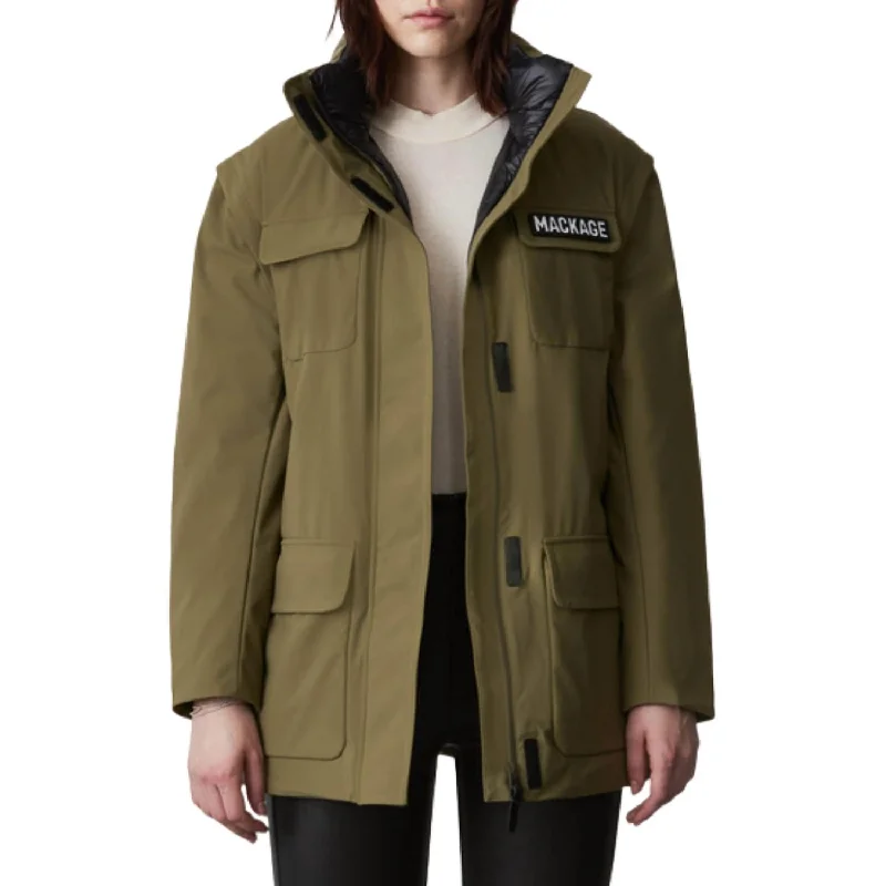 Classic Women's Clothing Styles Agata Field Jacket In Olive