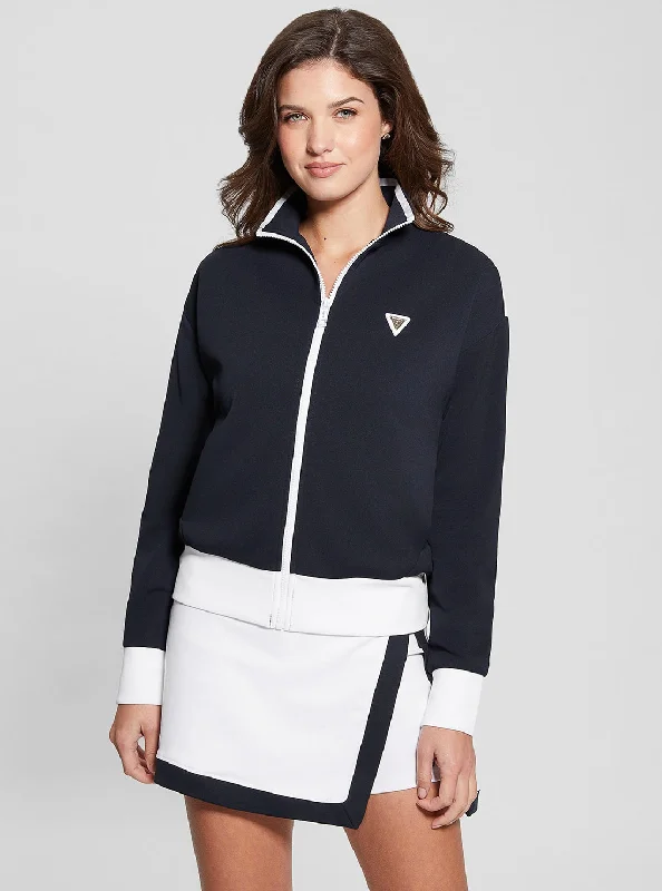 Women's Outerwear Apparel Navy Mylah Zip Jacket