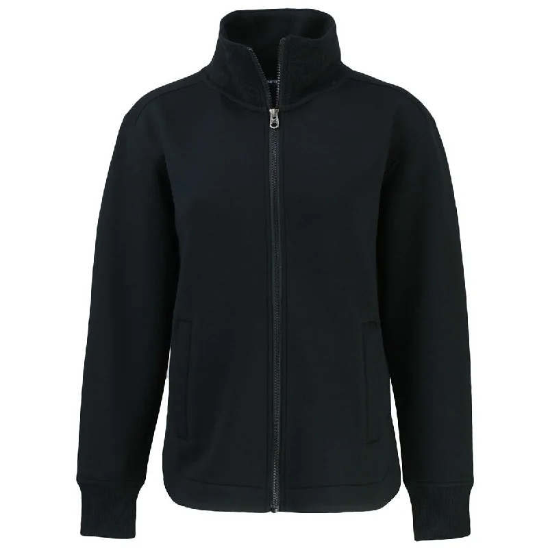 Women's Evening Garments Cutter & Buck Women's Black Roam Eco Full Zip Recycled Jacket